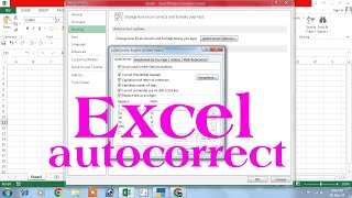 excel autocorrect | autocorrect | excel tutorial | excel tips| autocorrect excel | excel autocorrect