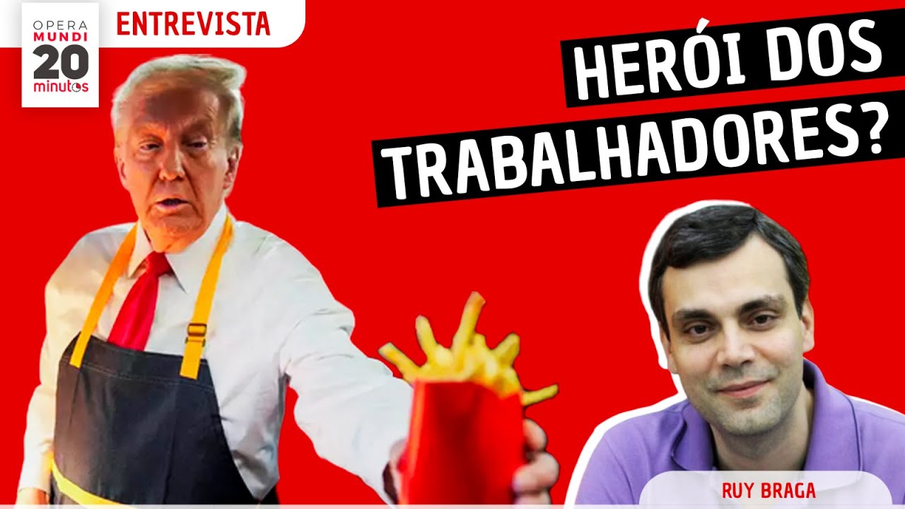 O voto dos sindicatos e da classe trabalhadora em Trump - Eleições EUA - Ruy Braga - 20 Minutos
