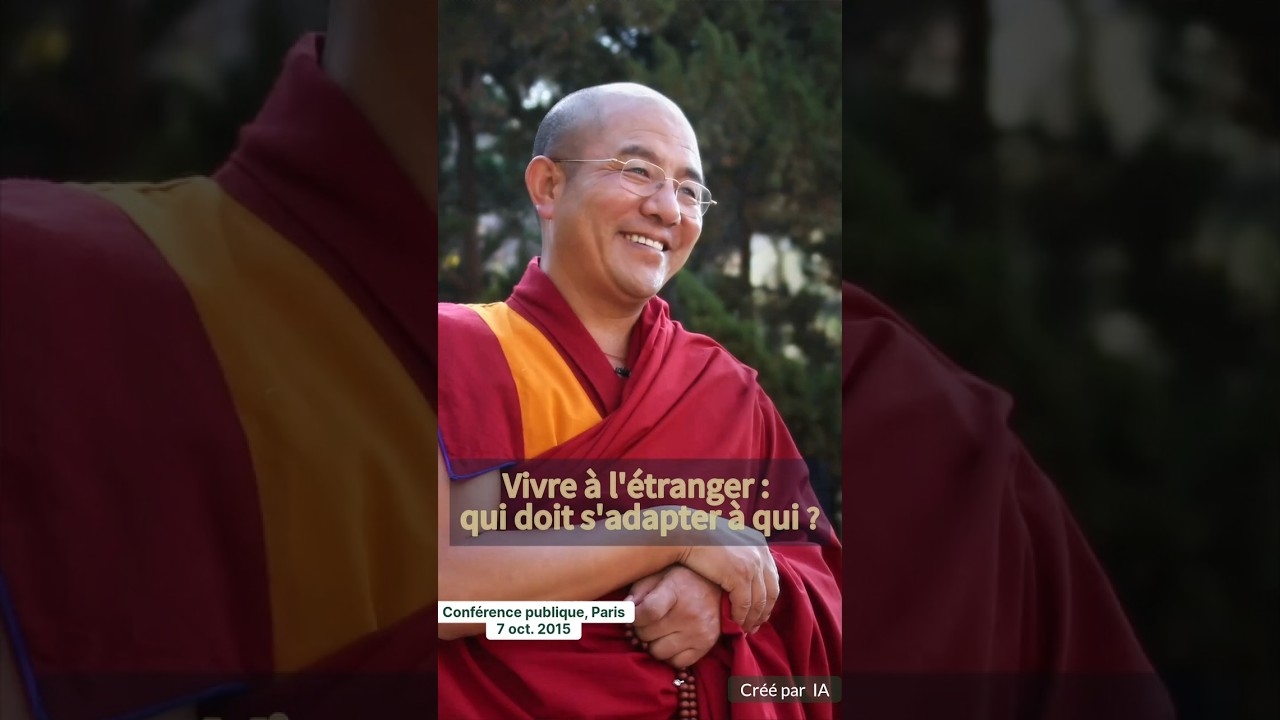 Vivre à l'étranger : qui doit s'adapter à qui ? #khenposodargye