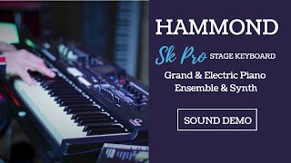 Video thumbnail for #Hammond SK Pro Stage Keyboard Organ | Piano, Ensemble & Synth | Demo by Soulkeys