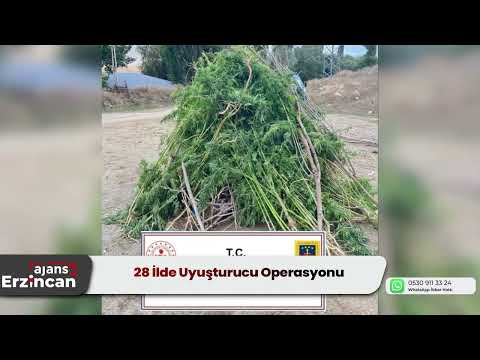 28 İlde Uyuşturucu Operasyonu