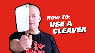 How to Use a Cleaver to Chop Pork and ChickenBones