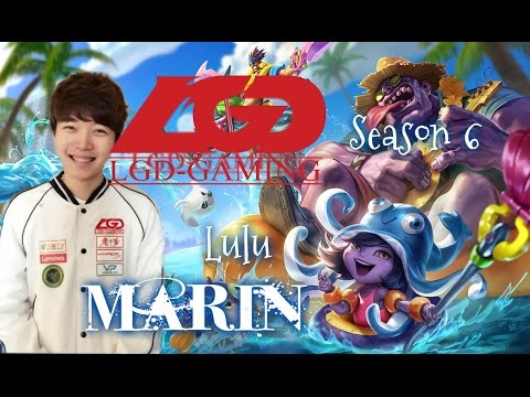 LGD MaRin LULU Top vs Rengar - Patch 6.1 KR | League of Legends