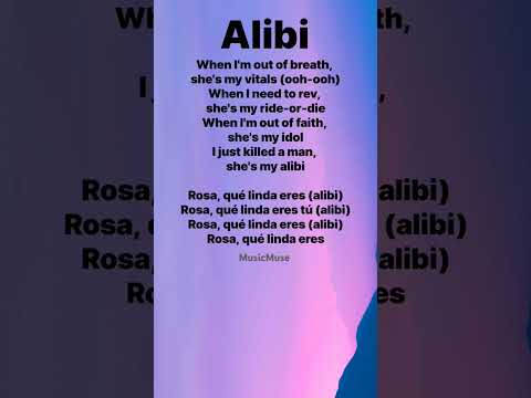 Alibi - Pabllo Vittar, Sevdaliza, and Yseult lyrics #lyrics #alibi #lyricvideo