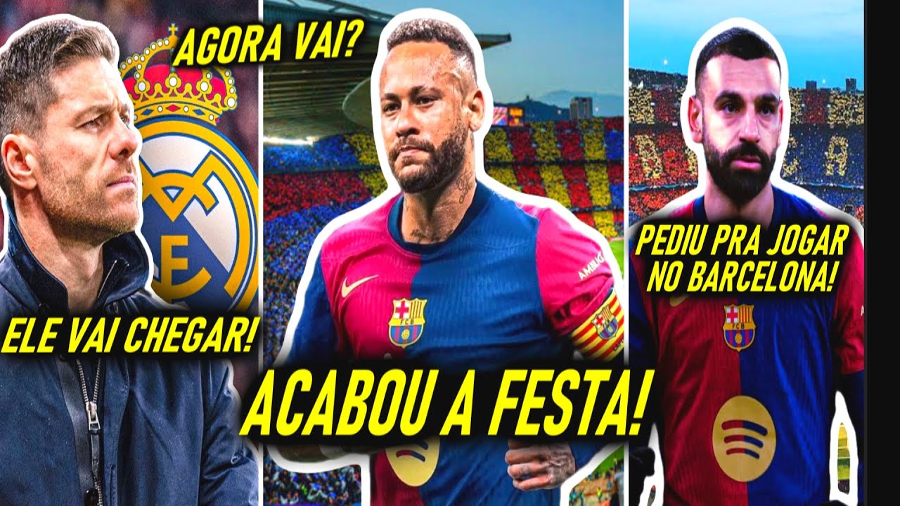 DISSE SIM? - NEYMAR FAZ PROMESSA pro BARÇA! - POGBA VOLTOU! - XABI NO REAL e MUITO MAIS!