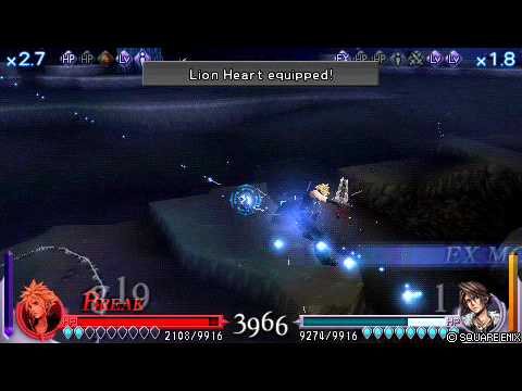 Dissidia Final Fantasy - Cloud (Luther) vs Squall (Soren) #2