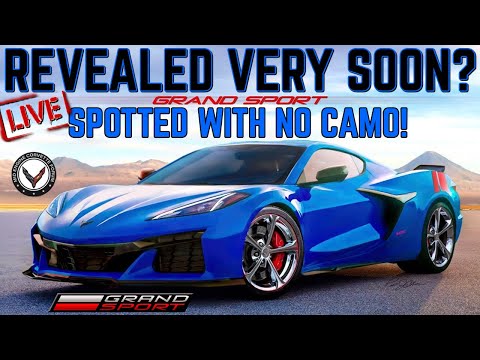 C8 Grand Sport SPOTTED without CAMO confirming ADMIRAL BLUE coming back!
