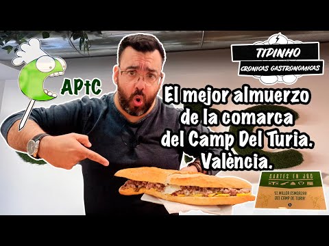 Almorzamos en Aptc Bar de Llíria,desde el gasto,hasta sus bocadillos,todo cuidado al máximo detalle.