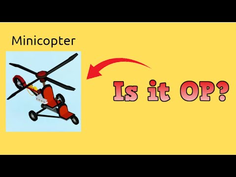 New *MINICOPTER* in Roblox Bedwars.. is it OP??