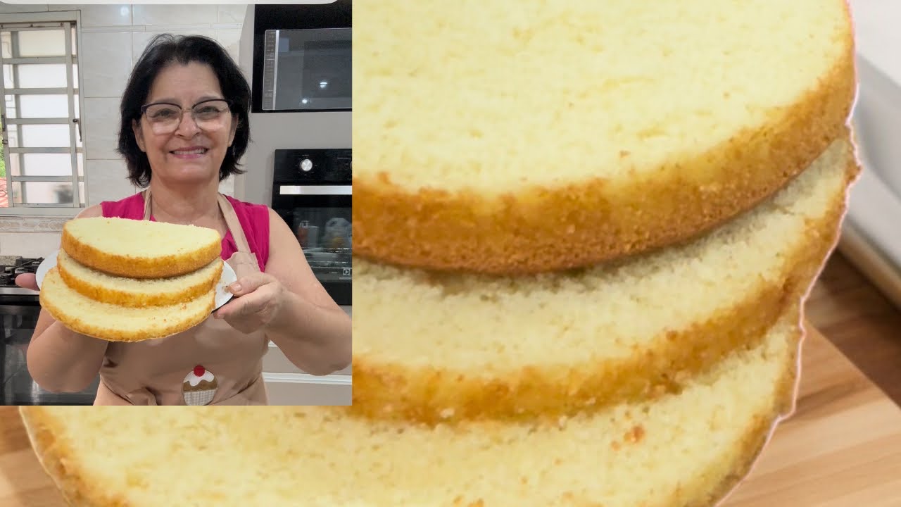 MASSA CHIFFON PROFISSIONAL/A MASSA MAIS USADA NAS CONFEITARIAS