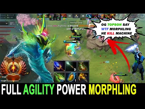 1 vs 5 WTF ABUSE MORPHLING 23 KILL 1 DEATH | OG-TOPSON | Dota 2 Highlights Asia | 7.25c  Dota 2 Pro