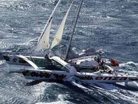 Around The World In 74 Days - ENZA - Jules Vern Trophee