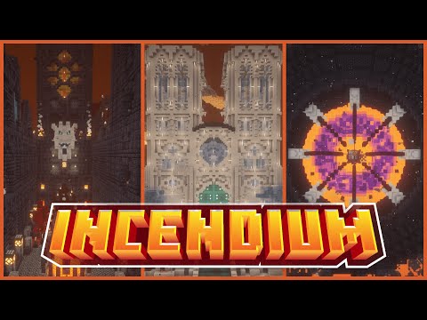 Incendium Mod Showcase! (1.20 and Other Versions) Minecraft Forge and Fabric