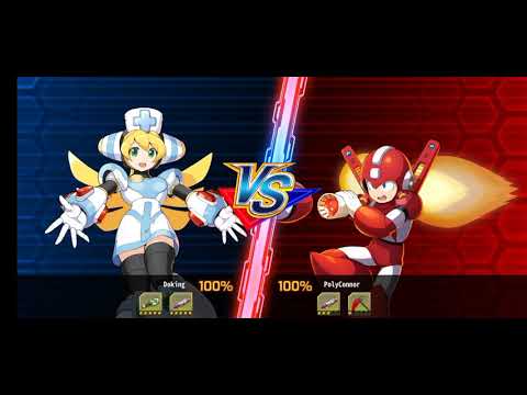 Cinnamon VS Super Megaman - Doking [Rockman X Dive]