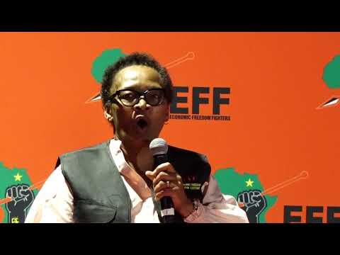 EFF President, Julius Malema closing the 2nd Plenum of 3rd NPA