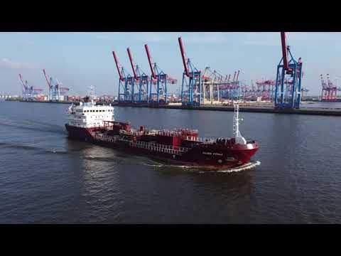 Hamburg- Elbe Schiff  SILVER KENNA - Chemical Oil Products Tanker