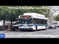 NYCT Bus 2011 New Flyer C40LF 486 CNG B8 Bus To VA Hospital Passing Cropsey Av 17 Av