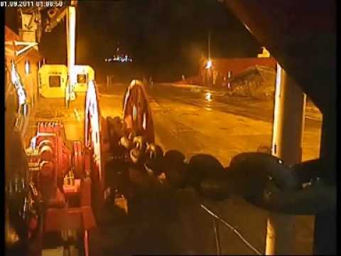 Broken Chain on Barge