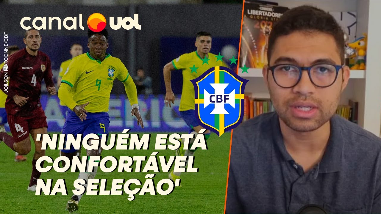 'SELEÇÃO BRASILEIRA ESTÁ CONSTANTEMENTE MUDANDO E NINGUÉM ESTÁ CONFORTÁVEL', INFORMA IGOR SIQUEIRA