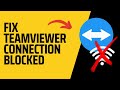 How to FIX TeamViewer Connection Blocked After Timeout 2024 (EASY)