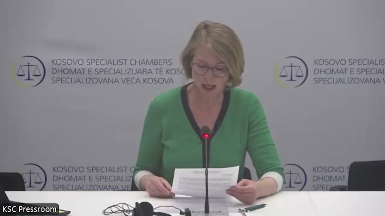 19/03/2026: Brifing za medije Specijalizovanih veća