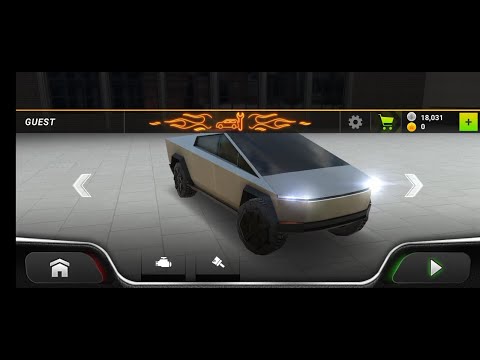 Tesla CyberTruck Drive for Speed Simulator Android