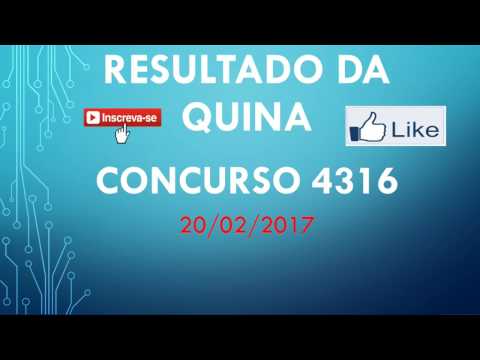 Quina resultado 4316 20/02/2017