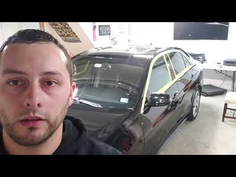 Mercedes E class- 2 step paint correction