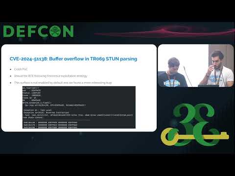 DEF CON 33 -  The Missing Link: Draytek’s New RCEs Complete the Chain - O. Gianatiempo & G. Aznarez