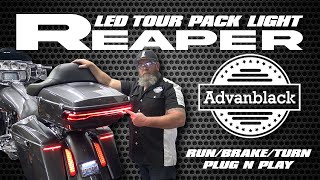 @Advanblack REAPER LED Brake/Turn Tour Pack Light Bar Install