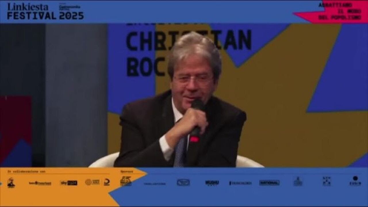 Gentiloni: Alternativa a Meloni? Se pensiamo che ci sia già allora good luck