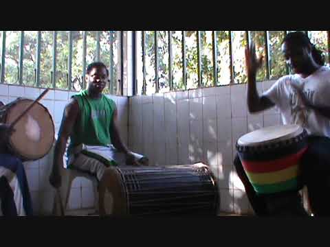 Fode Bangoura solo impro 2  in Konkoba