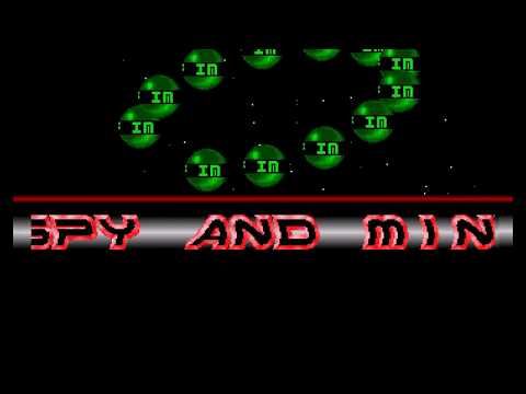 Amiga Demo : Scrollbobs Demo - Move The Scene / Cascade 1733 (1989) (HD 50 fps)