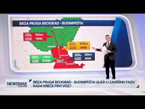 Koliko ćemo putovati brzom prugom Beograd-Budimpešta?