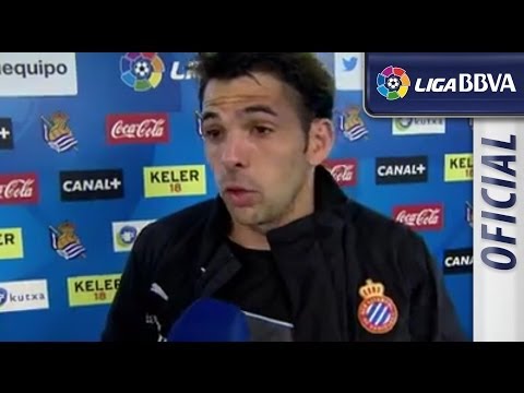 Interview Víctor after Real Sociedad (2-1) RCD Espanyol - HD