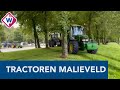 Tractoren rijden het Malieveld op - OMROEP WEST