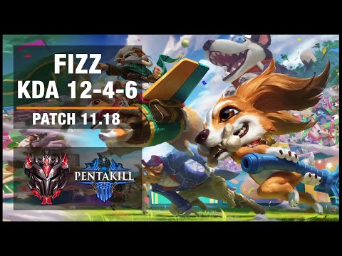 Fizz vs Anivia - GrandMaster NA - Patch 11.18