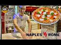 Which one is better! - NAPLES Pizza vs. ROME Pizza!