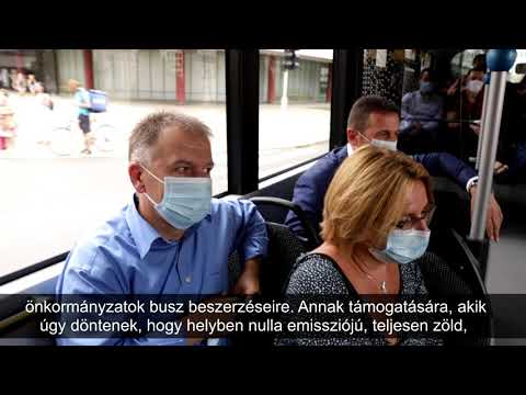 Debrecenben indult útjára a Zöld Busz Program – 2020.08.31.