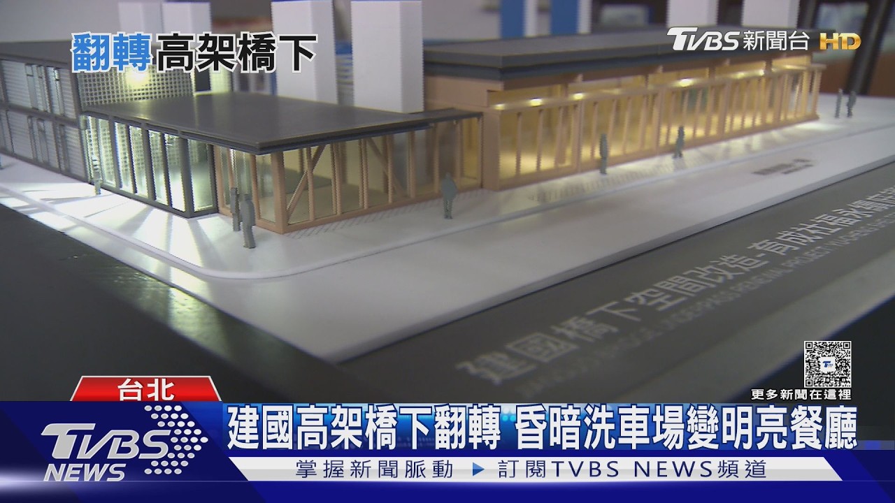高架橋下不再陰暗！育成園區示範改造　建築師：城市美學契機