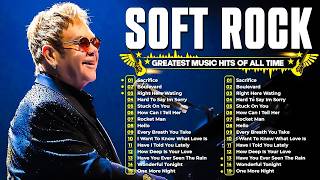 Bee Gees, Rod Stewart, Player, Orleans, Genesis, Poco💎Soft Rock 70s 80s 90s Greatest Hits Full Album