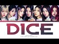 NMIXX DICE Lyrics 엔믹스 DICE 가사 Color Coded Lyrics