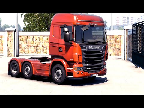 ETS 2 - Scania R440 Transporting Scrap Metal Part 1