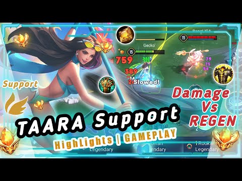 AOV TAARA Support | TAARA AOV GAMEPLAY - ARENA OF VALOR