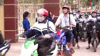 Trường THPT Thạch Thành III: Hiệu quả mô hình cổng trường an toàn giao thông