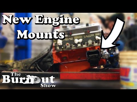 Installing New Engine Mounts On a Chevy C10 - Burnout Extras (Small Block Chevy 350)