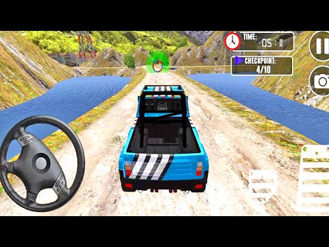 Offroad Mountain Jeep Challenge Mode Driving Game | Offroad Racing Game | Mountain Racing Game