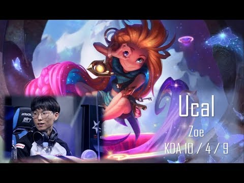 KT Ucal - Zoe Mid Lane : Zoe Highlight (vs Smeb,Rush ; with Teddy)