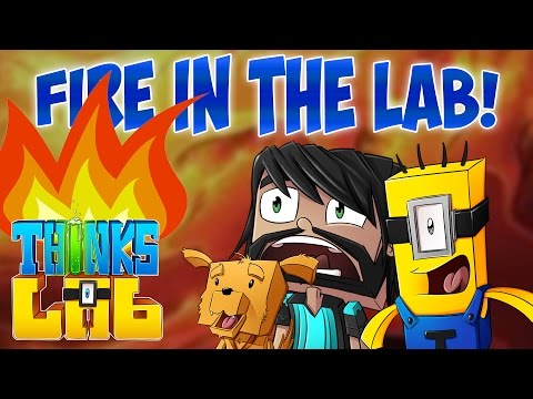 Thinknoodles - FIRE!! | Minecraft Mods : Think's Lab [Minecraft Roleplay]