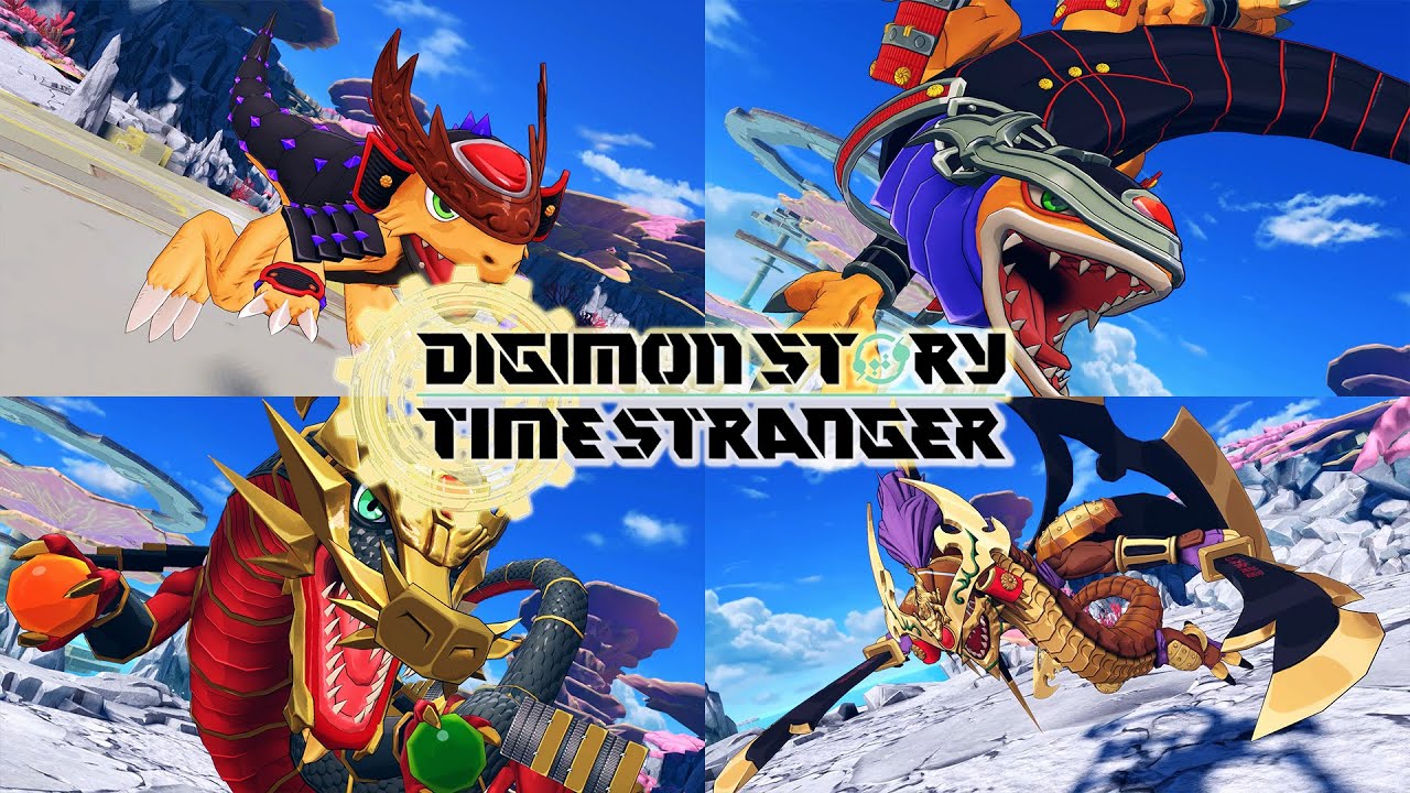 Ouryumon Evolution, Special Skills & Win Screen - Digimon Story: Time Stranger
